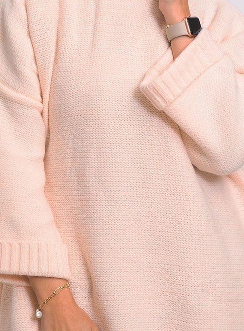 Powder Rose Over Size Pullover - Khotwh