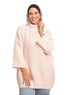 Powder Rose Over Size Pullover - Khotwh