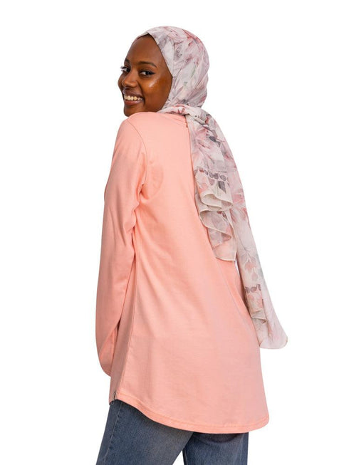 Power Rose Printed Long - Sleeve Design 14 - Khotwh