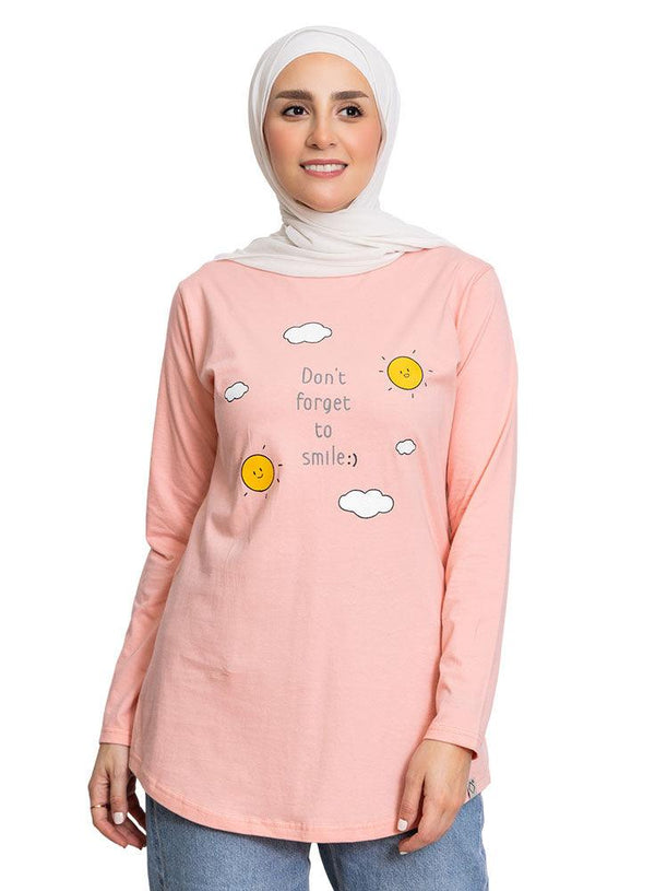 Power Rose Printed Long - Sleeve Design 17 - Khotwh