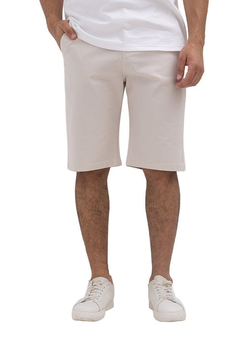 Pumice Stone Classic Gabardine Short - Khotwh