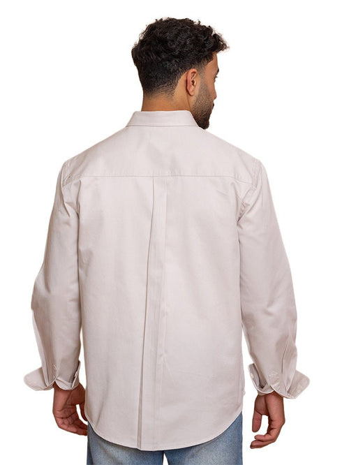 Pumice Stone Gabardine Shirt - Khotwh