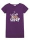 Purple Night Shirt - Design 22 - Khotwh