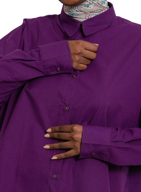 Purple Over - Size Shirt - Khotwh