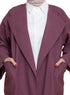 Purple RD - Over Size Feather Jacket - Khotwh