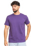 Purple Regular Round T-shirt - Khotwh