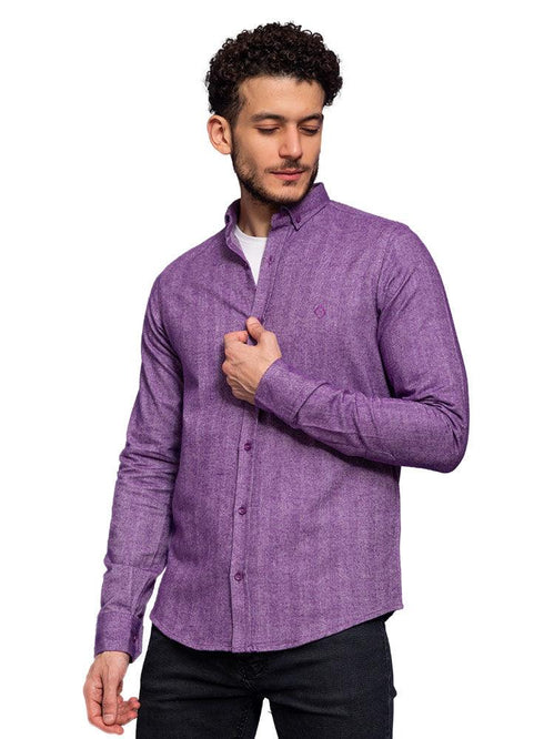 Purple Viyella Shirt - Khotwh
