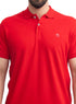Racing Red Basic Polo - Khotwh