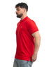 Racing Red Basic Polo - Khotwh