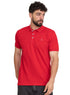 Racing Red Basic Polo - Khotwh
