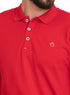Racing Red Basic Polo - Khotwh
