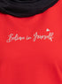 Racing Red Basic Tunic - Believe - Khotwh
