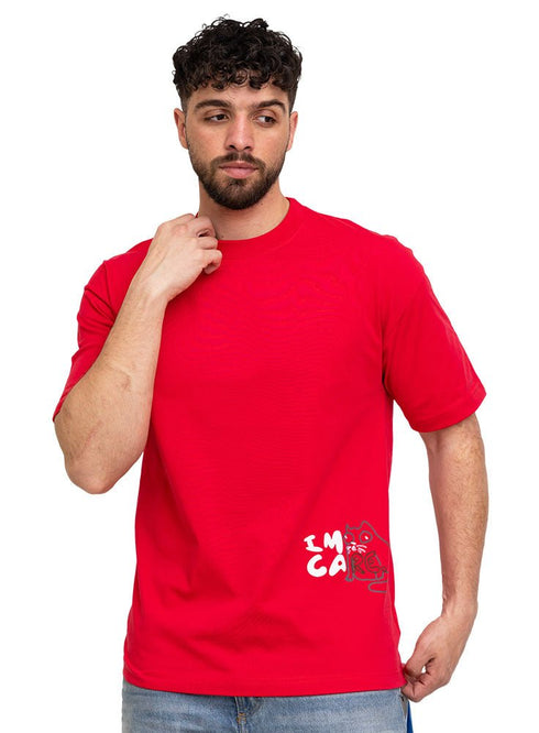 Racing Red Design 3501VIG - O - S Round T-shirt - Khotwh