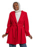 Racing Red Feather Jacket - Khotwh