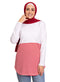 Racing Red Half Striped Long - Sleeve - Khotwh
