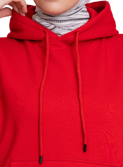 Racing Red Hoodie Vent - Khotwh