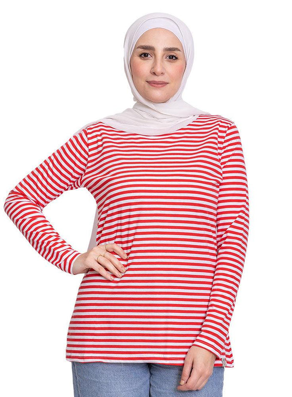 Racing Red Lines Long Sleeve - Khotwh