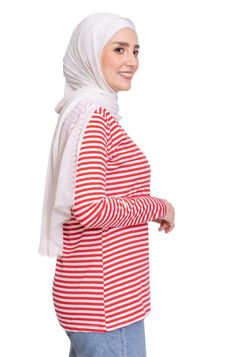 Racing Red Lines Long Sleeve - Khotwh