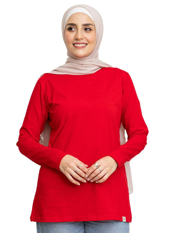 Racing Red Long - Sleeve - Khotwh