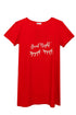 Racing Red Night Shirt - Design 18 - Khotwh