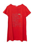 Racing Red Night Shirt - Design 20 - Khotwh