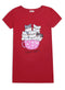Racing Red Night Shirt - Design 35 - Khotwh