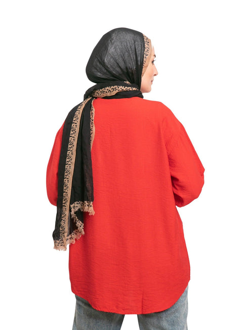 Racing Red P - Pocket Shirt - Khotwh