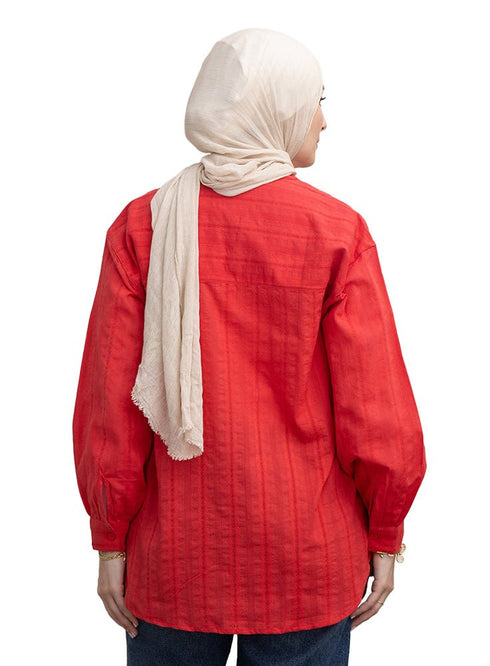 Racing Red RD - V - Neck Shirt - Khotwh
