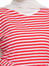 Racing Red Striped Long - Sleeve - Khotwh