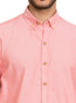Red Orange Oxford Shirt - Khotwh