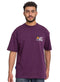 Reddish Brown Design 3742VIG - O - S Round T-shirt - Khotwh