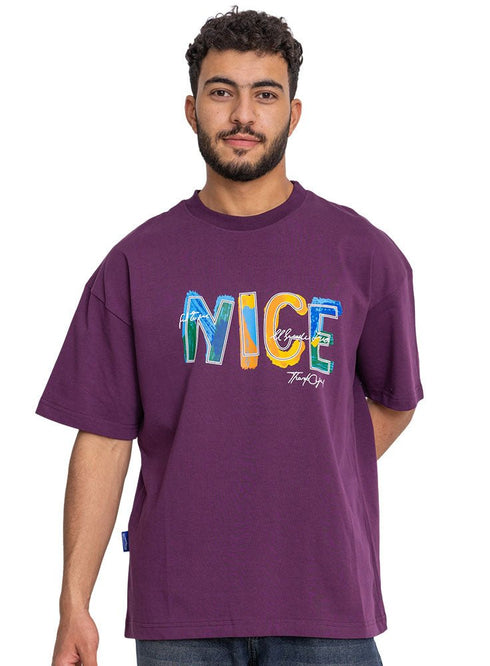 Reddish Brown Design 3871VIG - O - S Round T-shirt - Khotwh