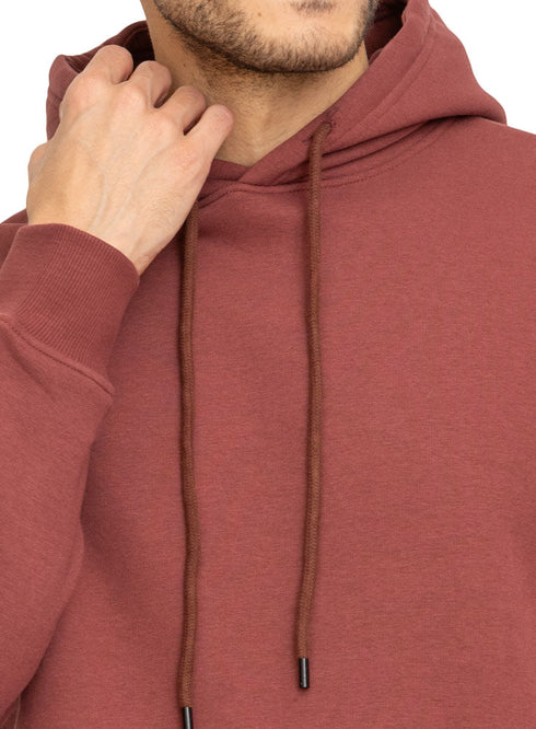 Reddish Brown Hoodie - Khotwh