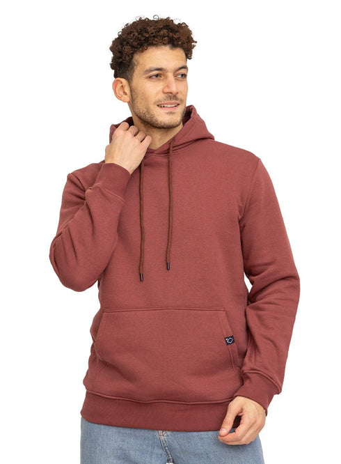Reddish Brown Hoodie - Khotwh