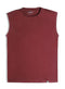 Reddish Brown Long Sleeveless - Khotwh