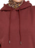 Reddish Brown Over Size Hoodie - Khotwh