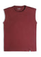 Reddish Brown Short Sleeveless - Khotwh