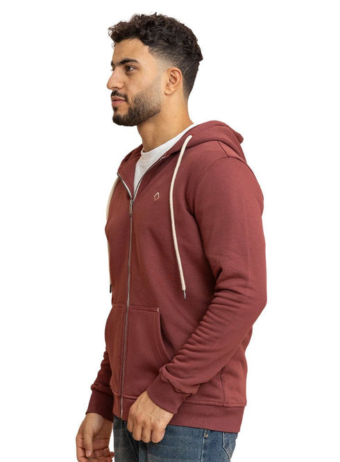 Reddish Brown SW - Zipper - Khotwh