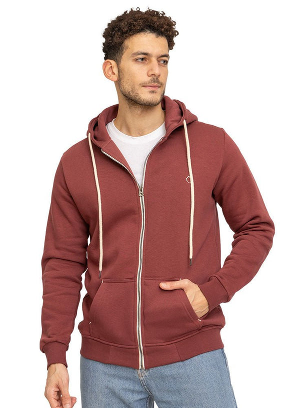 Reddish Brown SW - Zipper - Khotwh