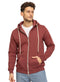 Reddish Brown SW - Zipper - Khotwh