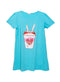 River Blue Night Shirt - Design 3 - Khotwh