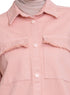 Rose Embroidered Gabardine Shirt - Khotwh