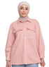 Rose Embroidered Gabardine Shirt - Khotwh