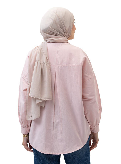 Rose Pocket Poplein Shirt - Khotwh