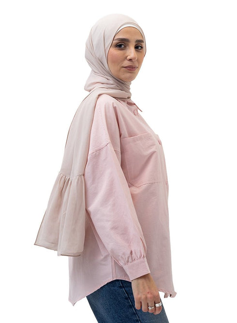 Rose Pocket Poplein Shirt - Khotwh