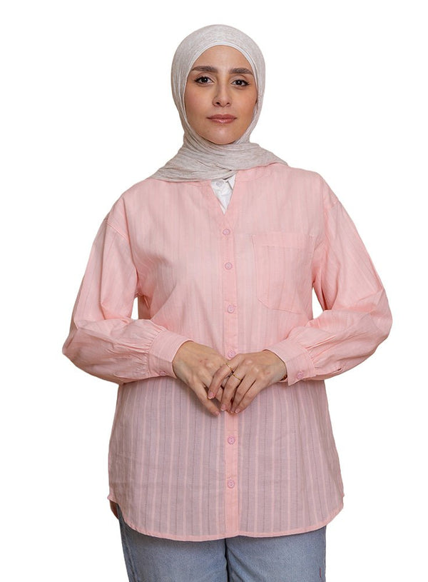 Rose RD - V - Neck Shirt - Khotwh