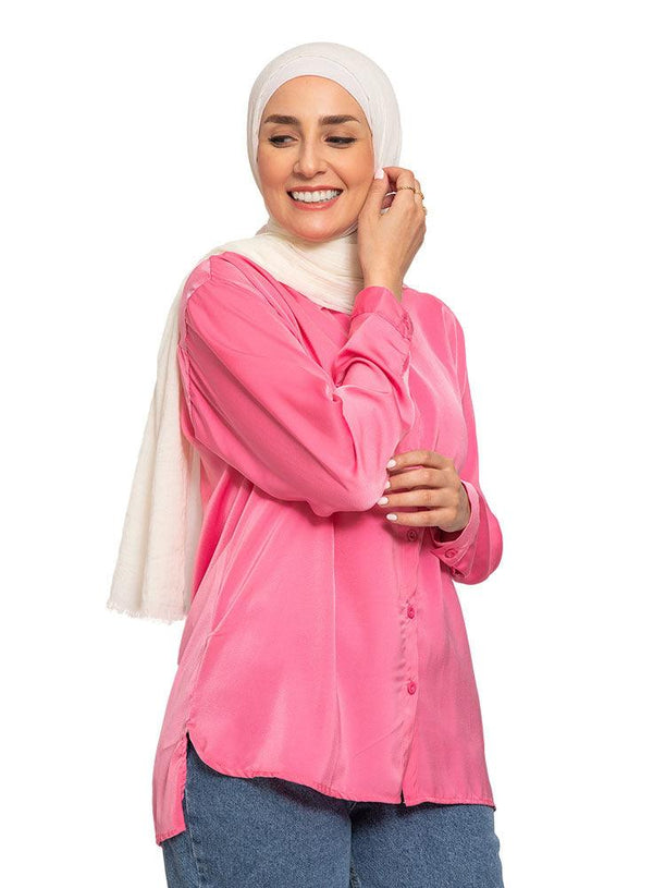 Rose S.Satin Blouse - Khotwh