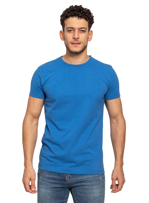 Royal Blue B.Round T-Shirt - Khotwh