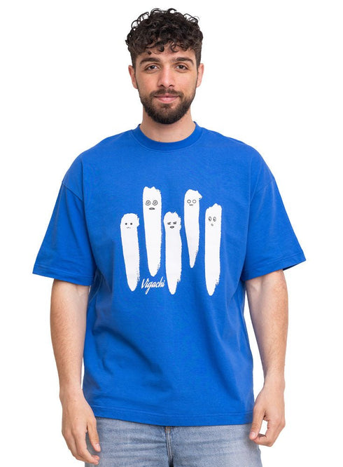 Royal Blue Design 3764VIG - O - S Round T-shirt - Khotwh