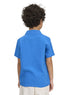 Royal Blue Kids Linen Shirt - Khotwh